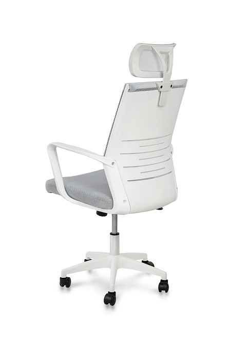 Стілець офісний Зум, світло-сірий Днепр - изображение 5