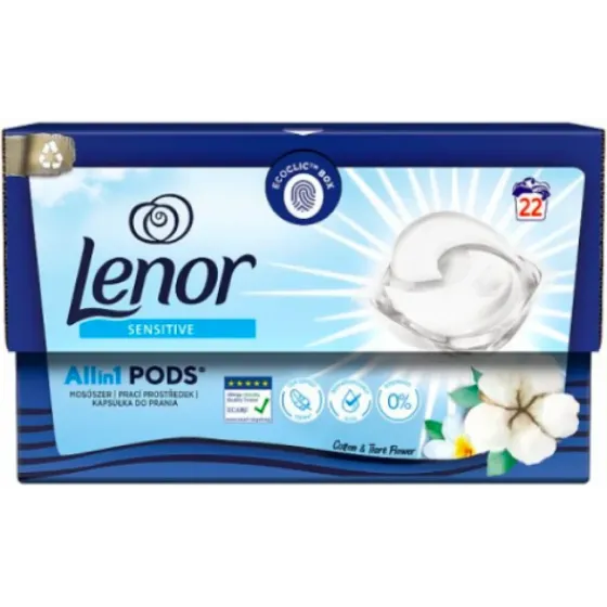 Универсальные капсулы для стирки Lenor Sensitive, 22 шт Львов