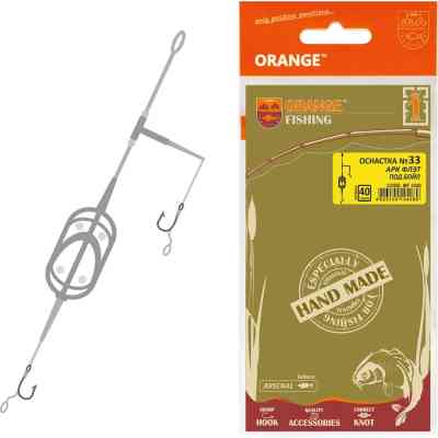 Монтаж Orange 33 Arc Flat Metod Leadcore 40г (1шт/уп) (1959.01.51) Винница