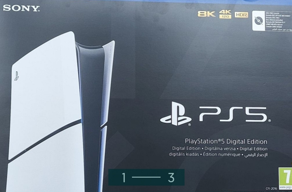 Приставка Игровая SONY PlayStation 5 Slim Digital Edition 1TB. Киев - изображение 1