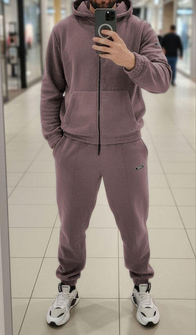 Чоловічий теплий костюм з фліс-полару Одеса - фото 4