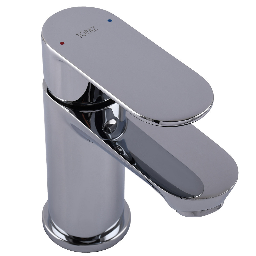 Змішувач для умивальника TOPAZ BARTS TB 07201-H36 висота H-130мм ,шланги TAQ-M1055,D35 Луцк - изображение 4