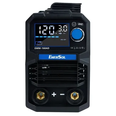 Зварювальний апарат Enersol інверторний, 20-160 A, 7.2 кВт, 3.1 кг (EWM-160AD) Вінниця - фото 9