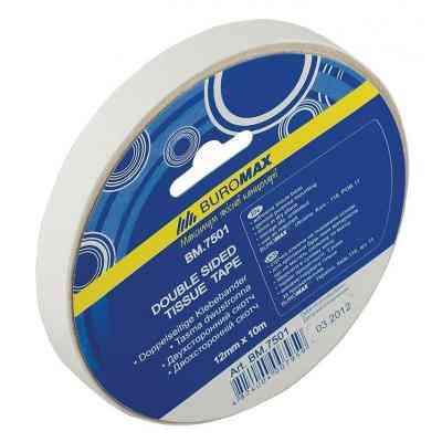 Скотч Buromax double-sided, 12mmХ10m (BM.7501) Винница
