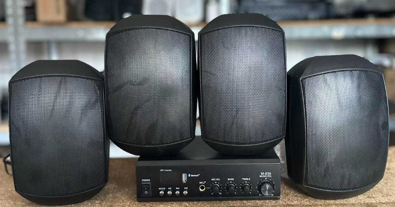 Комплект акустики  для кафе , кавʼярні, мазину ,фастфуд. Харків - фото 4