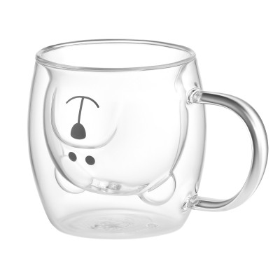 Набір чашок Ardesto Animals BHA 250 мл 2 шт прозорий (AR2625BHA) Вінниця - фото 2