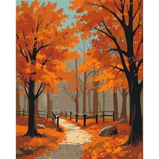 Картина по номерам ArtCraft Осенний лес 40х50 см (11055-AC) Харьков