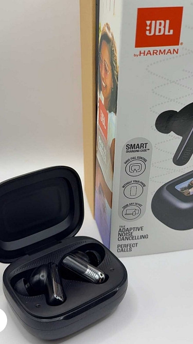 Наушники Bluetooth JBL LiveBeam 3 Black с LED дисплеем ЧЕРНЫЕ НОВЫЕ! Харьков - изображение 2