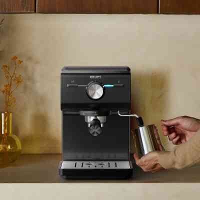 Ріжкова кавоварка еспресо Krups XP381810 Вінниця