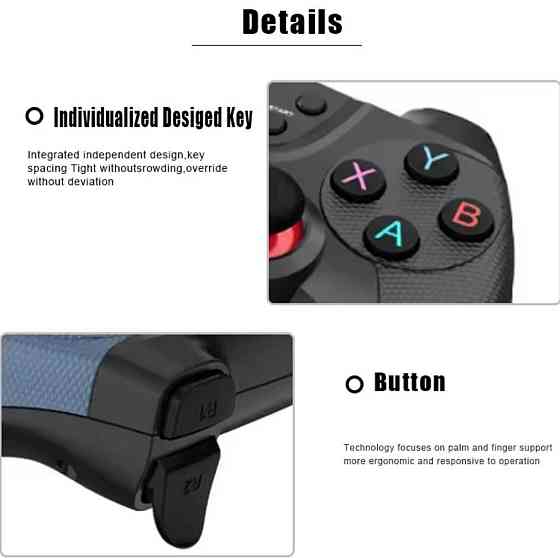 Джойстик бездротові 2 шт. для ПК, Smart TV Box, Android. Київ