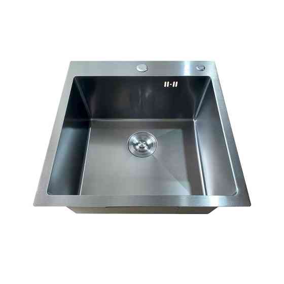 Мийка Mixxus MH5050 Micro Decor Graphite  з нержавіючої сталі   ( 11588 ) Харків