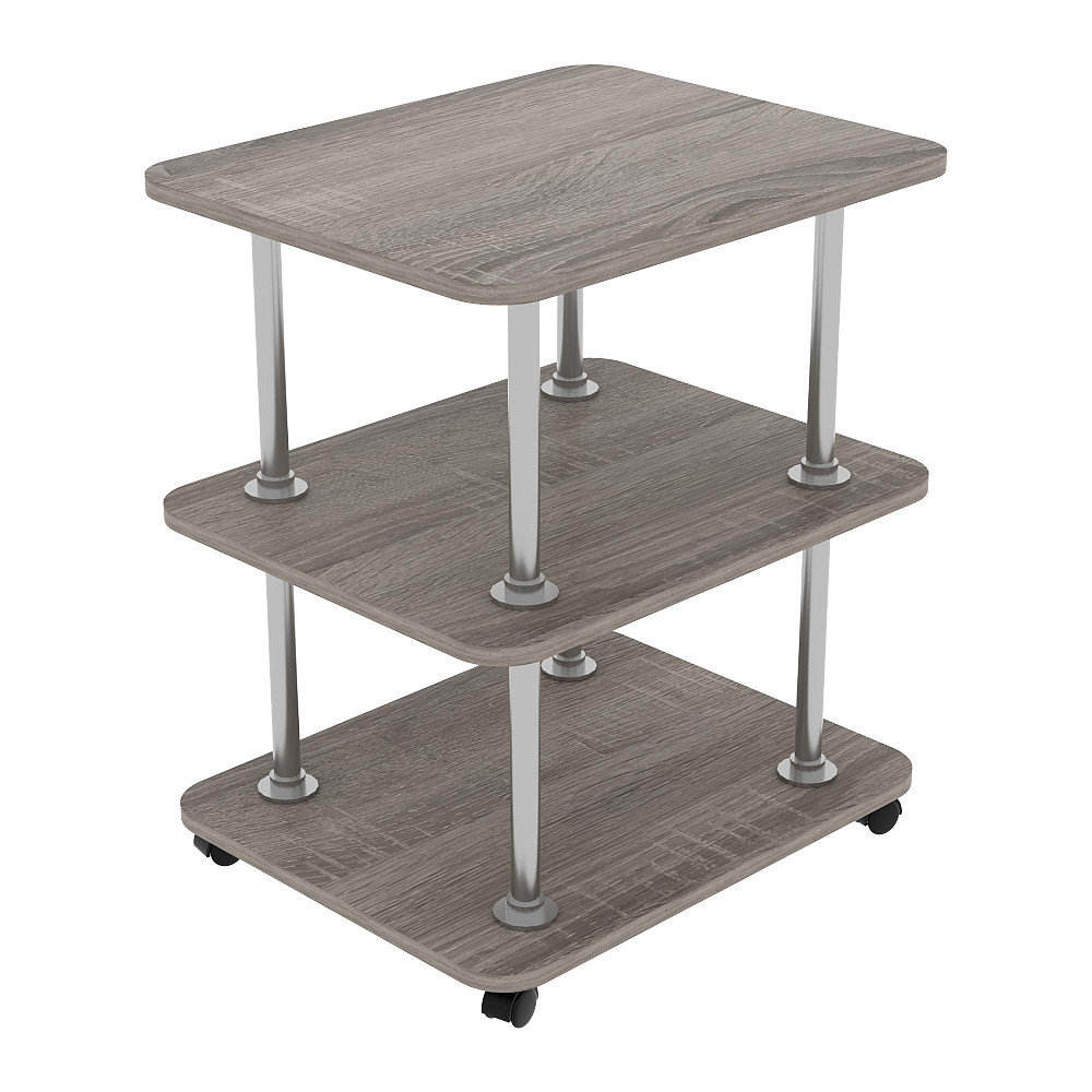 Тумба мобильная ТМ-4, Дуб Сонома Трюфель, 550/450/700 Львов - изображение 1