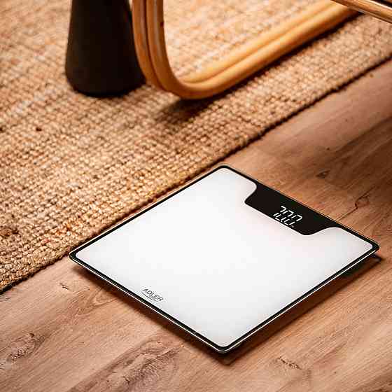 Ваги напольні Adler AD 8174 white електронні/ 180кг/ 2хААА/ автовимкнення Винница