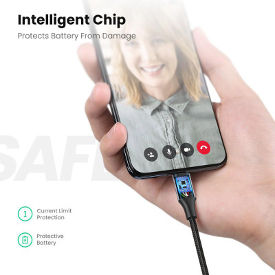 Дата кабель USB 2.0 AM to Micro 5P 0.5m 2A US290 black Ugreen (60145) Винница - изображение 5