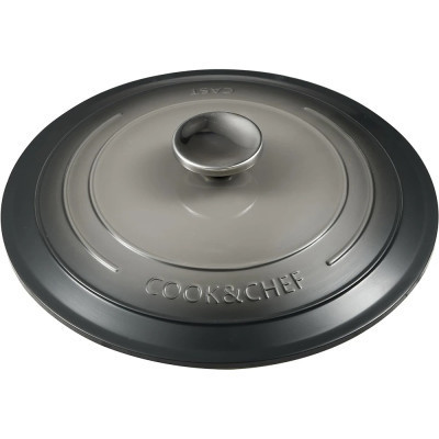 Кастрюля Bergner Excalibur з кришкою Сіра 2,2 л (BG-36100-GY) Винница - изображение 4