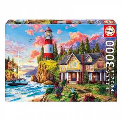 Пазл Educa Пейзаж з маяком 3000 елементів (6425274) Вінниця