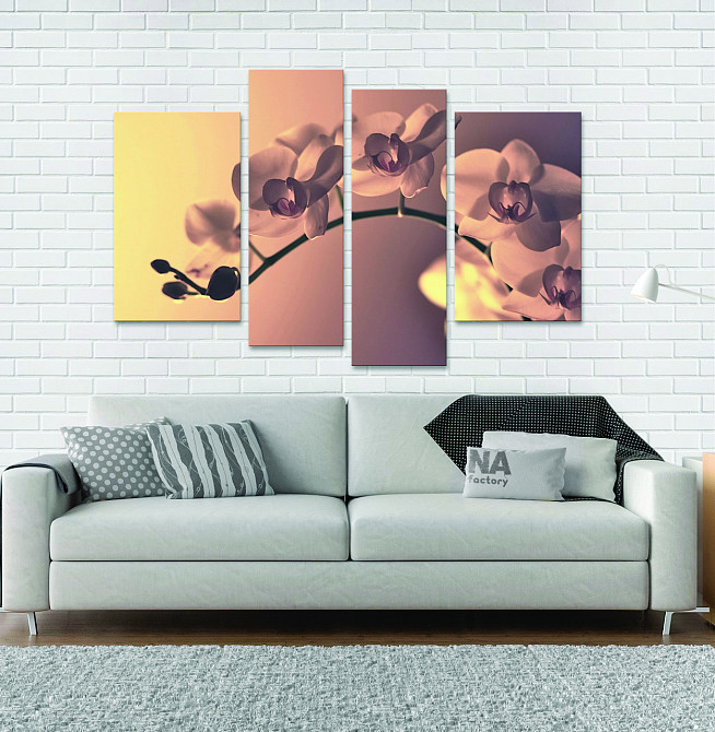 Модульная картина Цветы Орхидея Art-154_4 Киев - изображение 2
