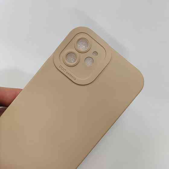 Чехол Silicone Case FULL CAMERA Iphone 12 Ivory Київ