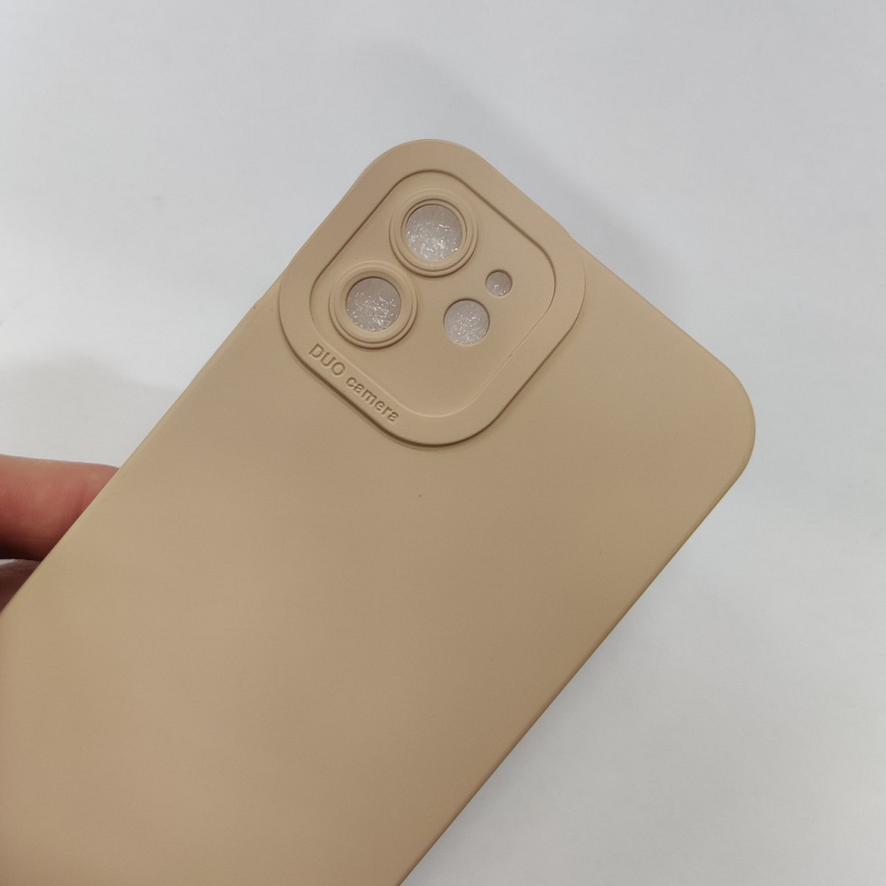Чехол Silicone Case FULL CAMERA Iphone 12 Ivory Киев - изображение 1