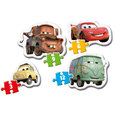 Пазл Clementoni 4 в 1 Cars, серія My First Puzzles (20804) Вінниця - фото 2
