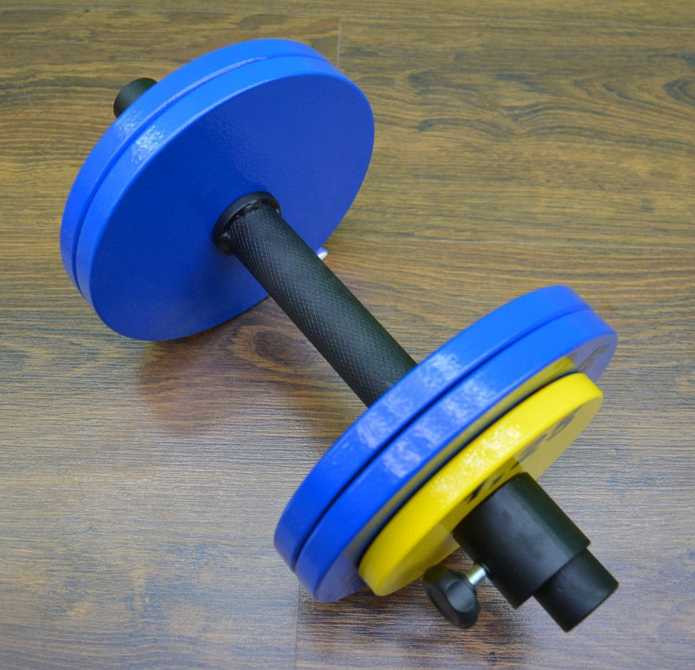 Гантели наборные 2 по 15 кг Гантели, гири, штанги и диски металлические Киев - изображение 4