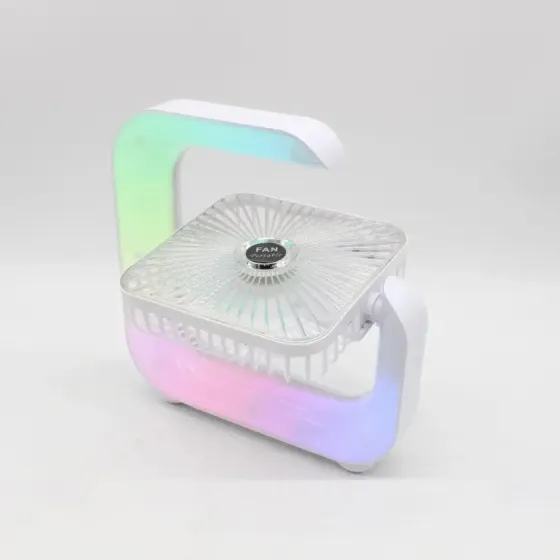 G-Вентилятор Квадратный Ночник аккумуляторный от USB с подсветкой Коломыя