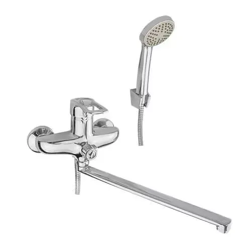 Смеситель для ванны Wezer NGB7-B181 с душевым гарнитуром Киев