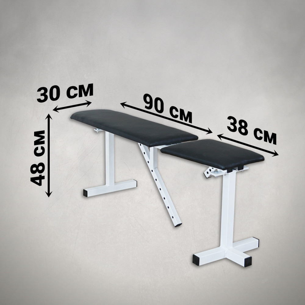 Скамья для жима регулируемая 40 на 40 мм Стойки, скамьи для жима и приседаний без стоек Киев - изображение 3