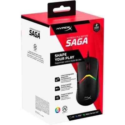 Мишка HyperX Pulsefire Saga USB Black (A2PB3AA) Вінниця