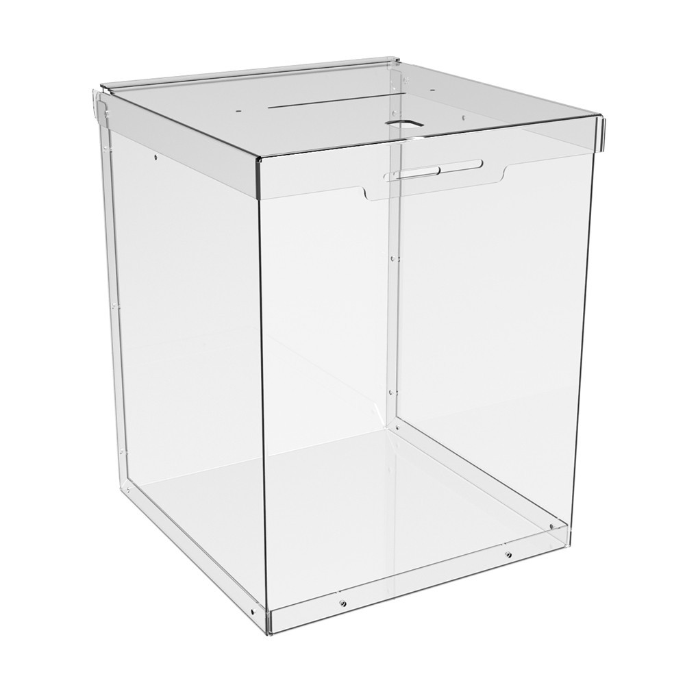 Ящик EKOSTAR с замком для пожертвований и сбора денег 200x200x250. Объем 10 литров Киев - изображение 3