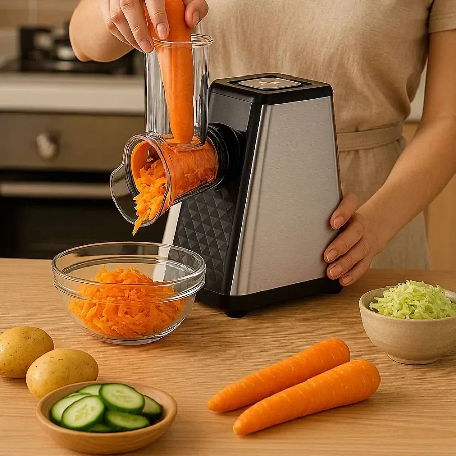 Кухонный электрический измельчитель 5 в 1 SK-06029 для нарезки, шинковки и смешивания продуктов Одесса - изображение 2