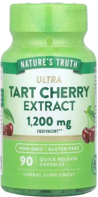 Экстракт вишни Nature's Truth Ultra Tart Cherry Extract 1200 мг 90 капс Киев - изображение 1