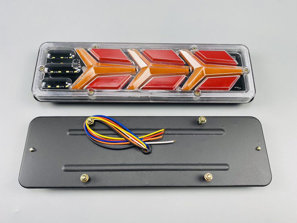 Багатофункціональний задній ліхтар для вантажівки світлодіодний ходовий ліхтар з динамічним індикатором Мукачево - фото 4