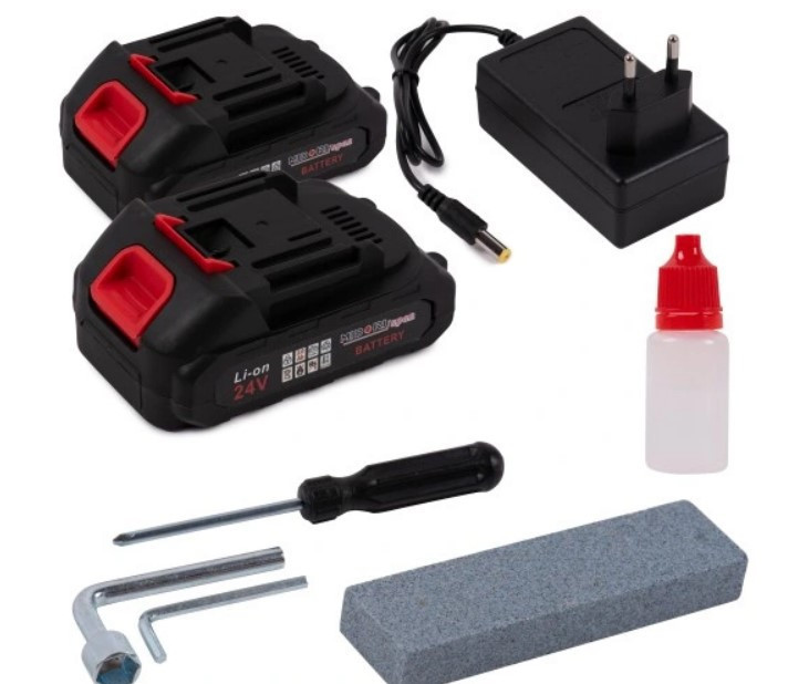 Секатор акумуляторний Midori Japan MJ-137 2x24В 2000 мАг, безщітковий двигун, леза SK5, діаметр різу до 30 мм Одеса - фото 7