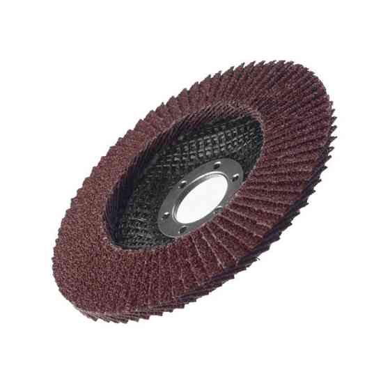 Диск шліфувальний пелюстковий, 115×22 мм, зерно K36, 13300 об/хв INTERTOOL BT-0103 Київ