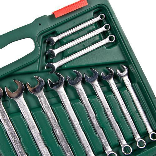 Набір торцевих головок 1/2" 8-32мм и комбінованих ключів 42 пр. (TK-42) HANS Одеса - фото 10