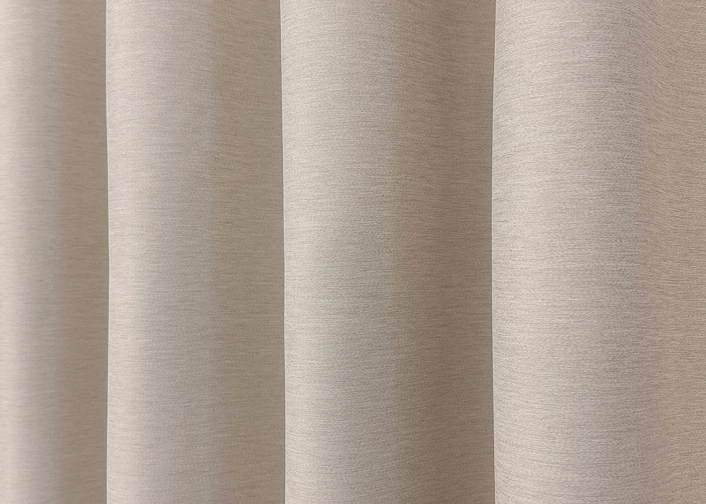 Комплект готовых штор VR-Textil Блэкаут двусторонний Eclipsе № 1794ш Кремовый 150х270 см 2 шт (33-0771) Киев - изображение 7