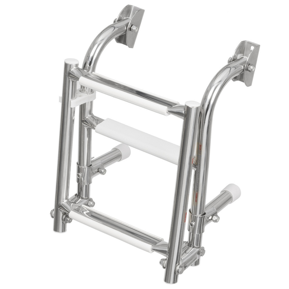 Драбина 1103030 1+2 складана неірж Київ - фото 2