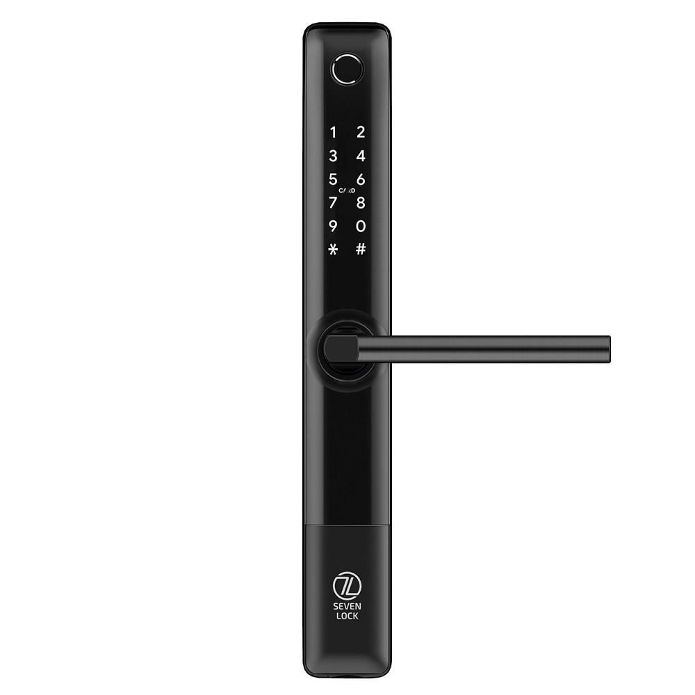 Умный дверной биометрический замок SEVEN LOCK SL-7762BF Киев - изображение 9