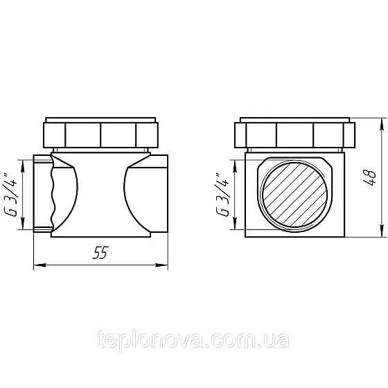 Фильтр грубой очистки для газу SOLOMON 3/4″ F8016 Черновцы
