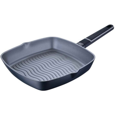 Сковорода MasterPro Гриль Indigo 28 х 28 см (BGMP-7976) Вінниця - фото 1