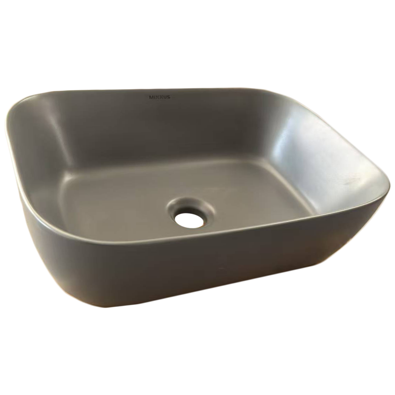 Раковина накладна Mixxus Premium DIVERSE-0116 GRAY 455x330x135mm   ( MP6651 ) 29236 Харків - фото 6