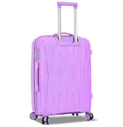 Чемодан полипропиленовый MADISSON 51103 большой 77 см сиреневый Киев