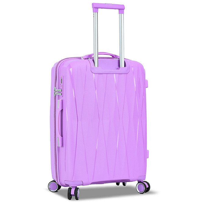 Валіза поліпропіленова MADISSON 51103 велика 77 см Бузкова Київ - фото 5