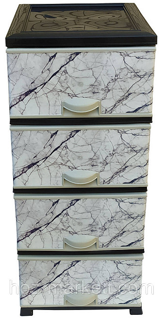 Пластиковый комод 