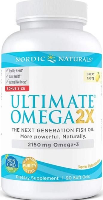 Омега 2X Naturals Ultimate Omega 2X 2150 мг 90 капс Київ - фото 1