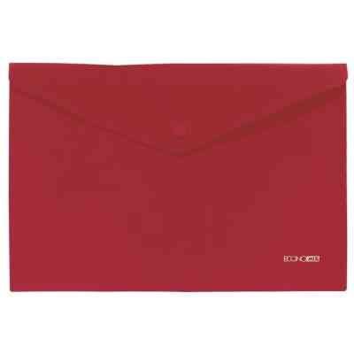 Папка - конверт Economix А4 180 мкм, непрозора, фактура "помаранч", червона (E31305-53) Вінниця