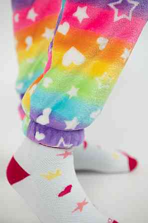 Кігурумі дитячий і підлітковий,Єдиноріг райдужний, пижама -  комбінезон домашній на блискавці топ Київ