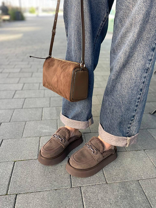 ITTS Угги жіночі ITTS -24 коричневі (зима, замша натуральна) (6042) Коломыя - изображение 6