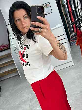 Стильний жіночий, зручний костюм двонитка пеньє + кулір Червоний, 46 Одеса